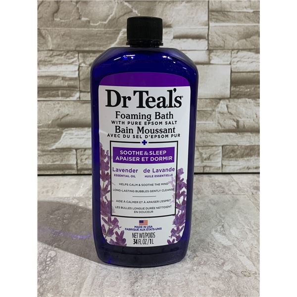 Dr Teal's Foaaming Bath With Epsom Salt - Lavender - 1L