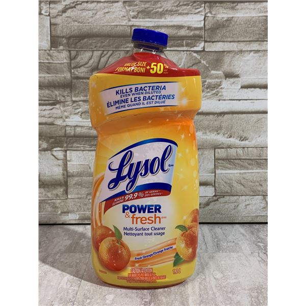 Lysol Power & Fresh Multi-Surface Cleaner - Fresh Orange - 1.2L