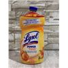 Image 1 : Lysol Power & Fresh Multi-Surface Cleaner - Fresh Orange - 1.2L