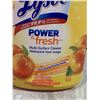 Image 2 : Lysol Power & Fresh Multi-Surface Cleaner - Fresh Orange - 1.2L