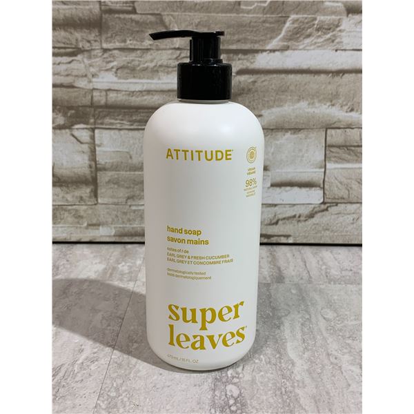 Attitude Super Leaves Hand Soap - Earl Gray & Fresh Cucumber