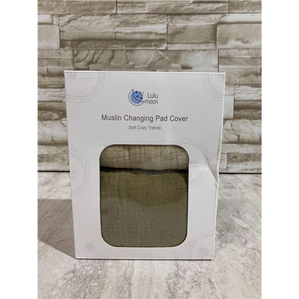 Lulu Moon Muslin Changing Pad Cover