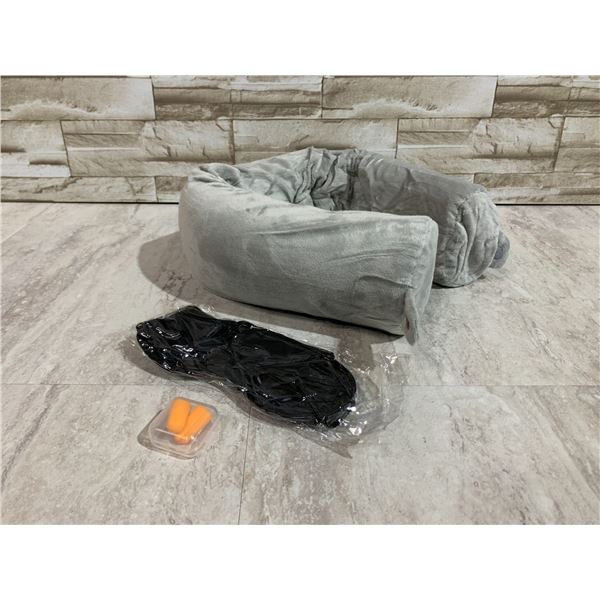 Travel Essential Twist Memory Foam Neck Pillow
