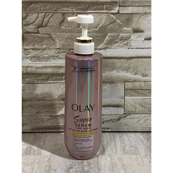 Olay Super Serum Body Wash - For Extra Dry Skin - 547ml