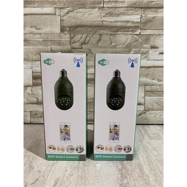 Lot of 2 WiFi Smart Camera's - Lightbulb Cameras
