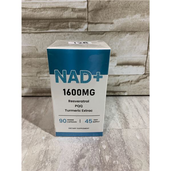 NAD+ 1600MG Resveratrol PQQ Turmeric Extrac - 90 Capsules