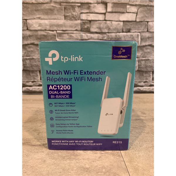 TP-Link Mesh Wi-Fi Extender AC1200 Dual-Band