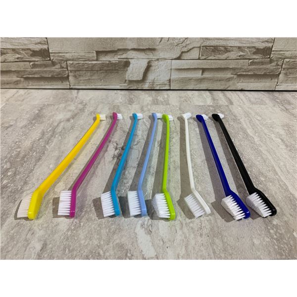 Lot of 8 Dog Tooth Brushes