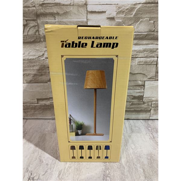 Aluminum Finish LED Table Lamp