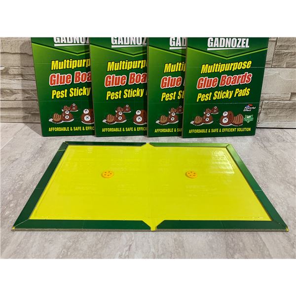 5 Pack of Large Multipurpose Glue Board Pest Sticky Pads