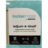 Image 2 : Lockermate by Bostich Adjust-A-Shelf Expandable Locker Shelf