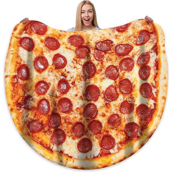 Novelty Pizza Blanket