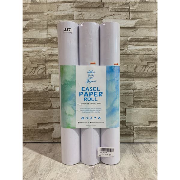 3 Pack of Easel Paper Roll - 16in x 82ft