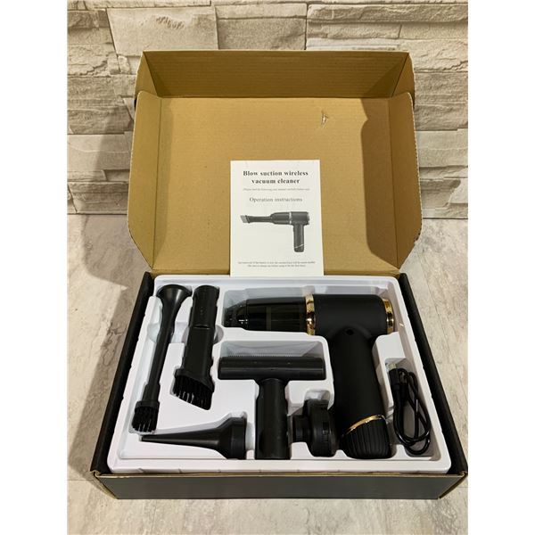 Blow & Suction Wireless Vacuum Cleaner