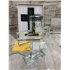 Image 2 : 50th Birthday Glass Cross Decoration