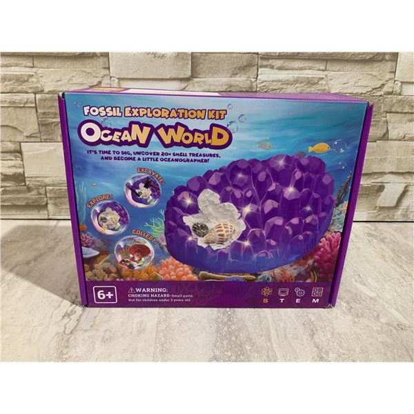 Pibex STEM Fossil Exploration Kit - Ocean World