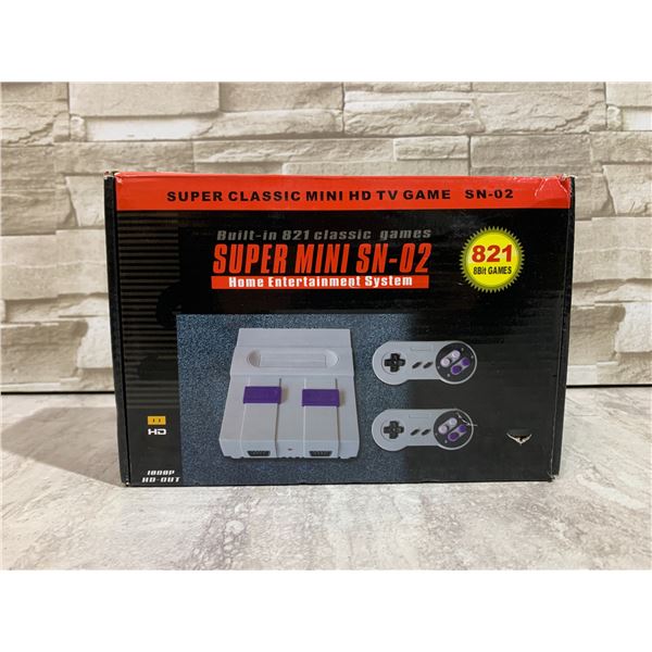 Super Classic Mini HD TV Game - 821 Games