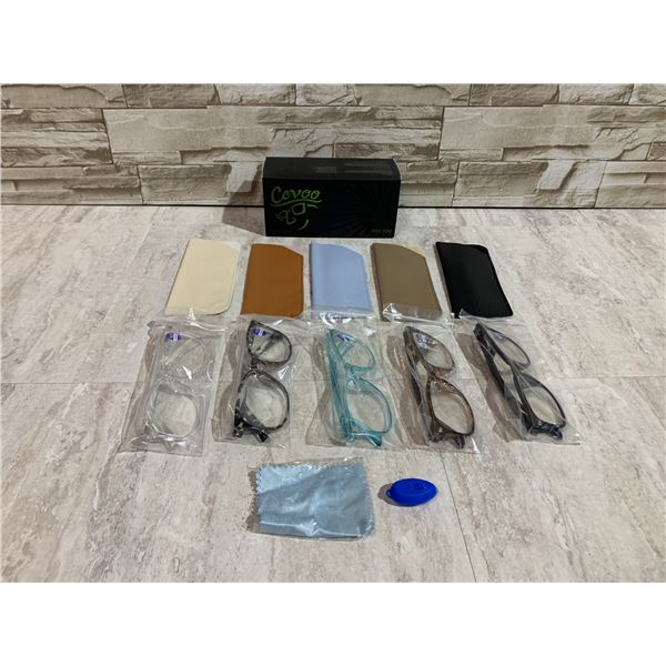 5 Pack of Assorted Reading Glasses