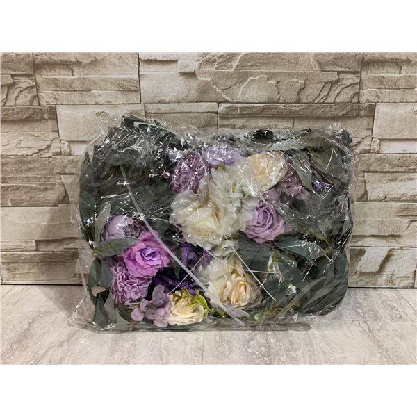 Box of Faux Wedding Arch Flowers