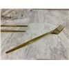 Image 3 : 60 Pcs High Quality Stainless Steel Flatware Serving Set