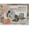 Image 1 : Travel or At Home Baby Bottle Drying Rack Kit