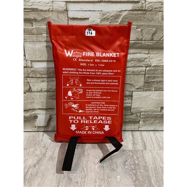 100% Glass Fiber Emergency Fire Blanket