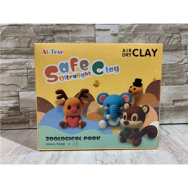 ARTPar Safe Ultralight Clay - Animal Themed Air Dry Clay