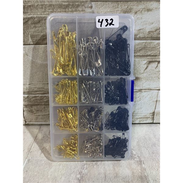 Large Assortment of Safety Pins