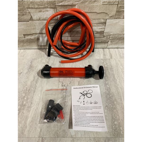 Multifunctional Oil Extractor Pump & Hose Kit