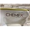 Image 3 : Chemex Coffee Filters 100 Count