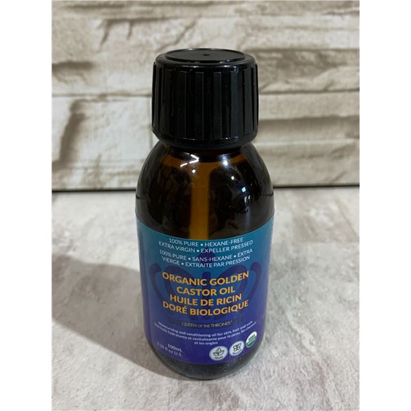 Organic Golden Castor Oil 100ml