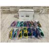Image 1 : 18 Pairs of Childrens Sunglasses Multiple Colours