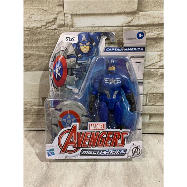 Marvel Avengers Mech Strike Captain America 6 inch Action Figure