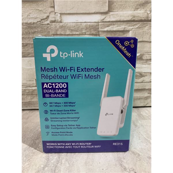 TP-Link Mesh Wi-Fi Extender AC1200 Dual-Band