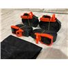 Image 4 : 4 Pack - Kayak and Sup Tie Down Strap - Padded Cam Lock Buckle With Carry Bag