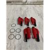 Image 1 : 5 Pcs Mini Safety Hammer - Seatbelt Cutter