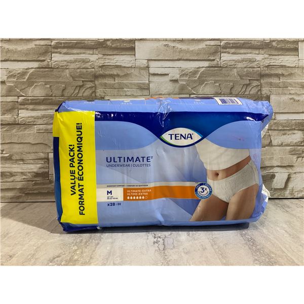 TENA Ultimate Underwear - Medium - 28 Pack