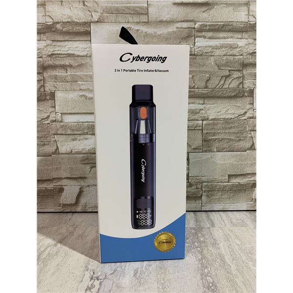Cybergoing 2 in 1 Portable Tire Inflator & Vacuum