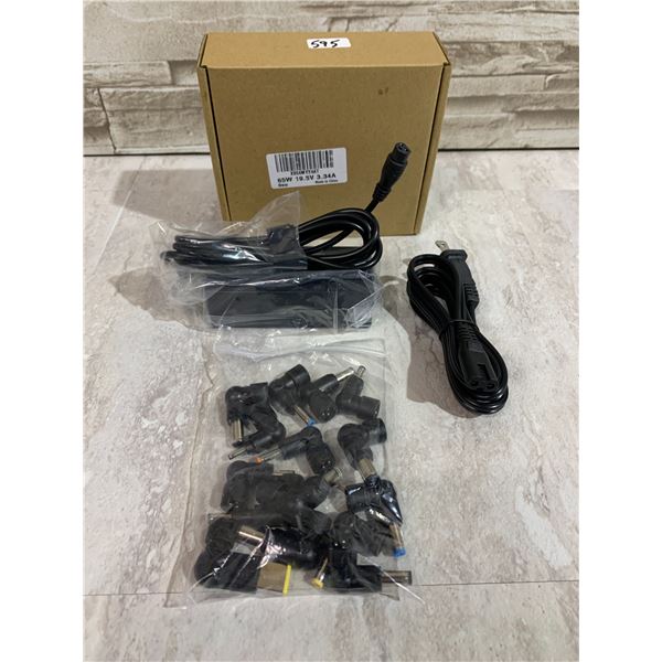 65W 19.5 Volt Universal Charger With Attachments
