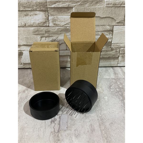 Lot of 2 Espresso Distribution Tool - Coffee Needle Distributor
