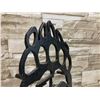 Image 6 : Painted Aluminum Bear Paw Mountain Scene