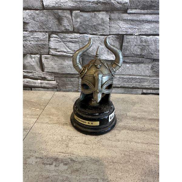 10th Century Viking Replica Helmet Figure on Stand