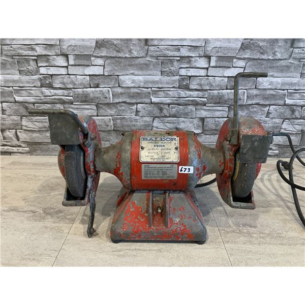 Baldor 1/4 HP Industrial Bench Grinder