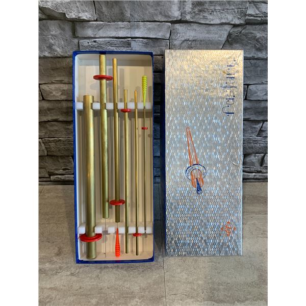 Fosmin Precision Brass Guage Pin / Alignment Rod Set in Case