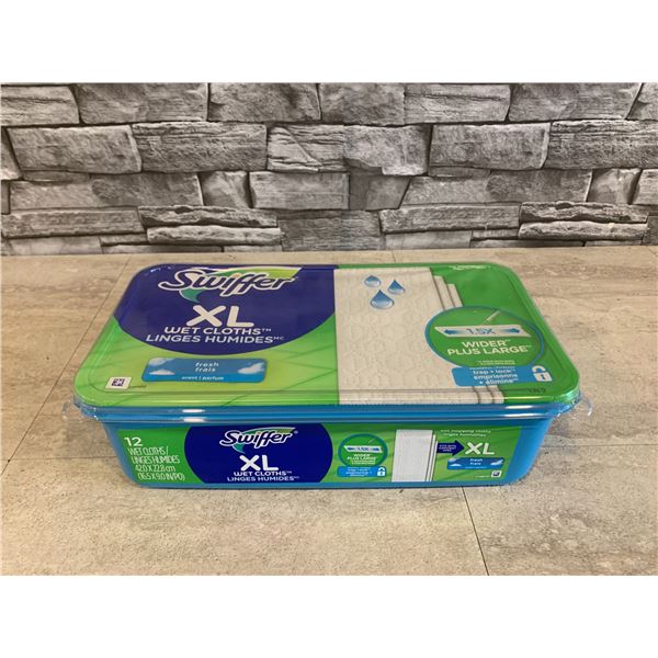 Swiffer XL Wet Cloths 12 Pack