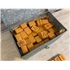 Image 3 : Vintage Mahjong Set Store in Metal Carrying Tin