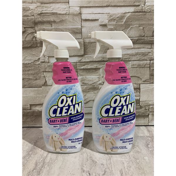 2 Bottles of Oxi Clean Baby Stain Remover
