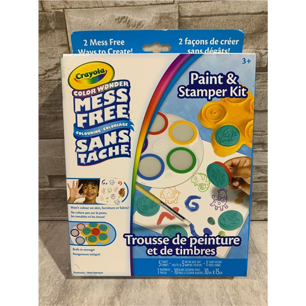Crayola Color Wonder Mess Free Paint & Stamper Kit