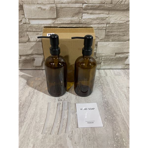 GMISUN Soap Dispenser 2 Pack - Bathroom Hand Soap Dispenser - Rust Proof