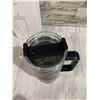Image 5 : 40 oz Stainless Steel Tumbler With Straw Lid Handle